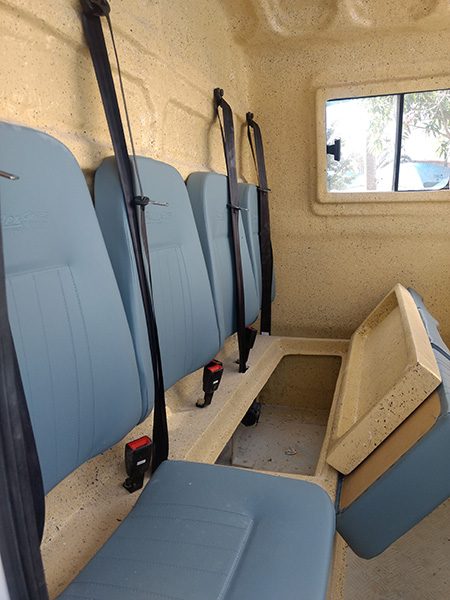 Cabine suplementar completa para caminhão